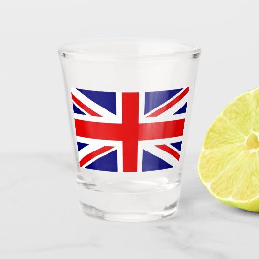 Schietglas Verenigd Koninkrijk Shot Glas (Voorkant)
