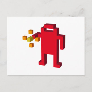 schietrobot briefkaart