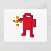 schietrobot briefkaart (Voorkant)