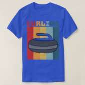 schietschutter retro voor het krullen van de schie t-shirt (Design voorkant)