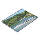 Schiff auf dem Rhein bei Oberwesel Notitieboek (Linkerzijde)