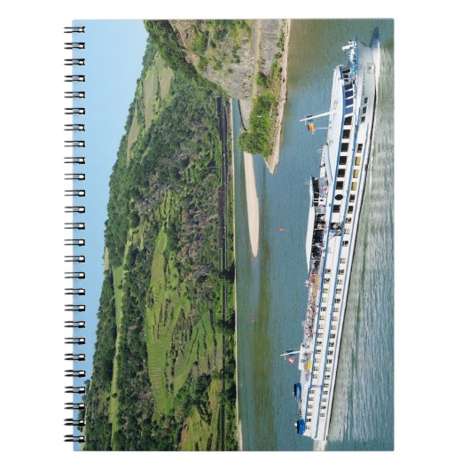 Schiff auf dem Rhein bei Oberwesel Notitieboek (Voorkant)