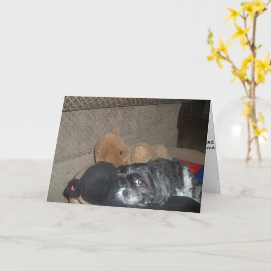 Schift Tzu Kaart (Gele Bloem)