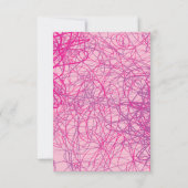 SCHIJBBELS OP NOTEPAPER Bat Bat Mitzvah Party Card Kaart (Achterkant)