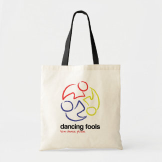Schijdoek voor dansende dassen tote bag