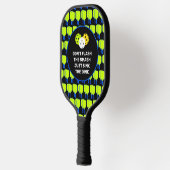 SCHIJF DE DINK-AANgepast Pickleball Paddle (Links)
