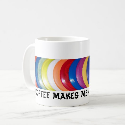 Schijf Golf 014 Koffiemok (Voorkant links)