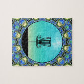 Schijf Golf Abstract mandje 5 Legpuzzel (Horizontaal)