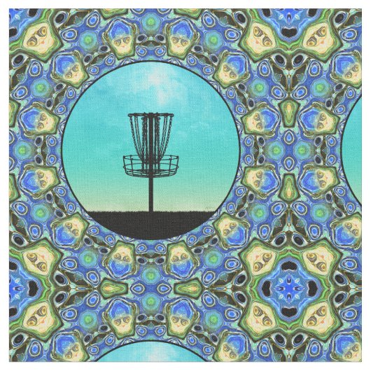 Schijf Golf Abstract mandje 5 Stof (Close Up)