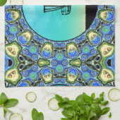 Schijf Golf Abstract mandje 5 Theedoek (Gevouwen)