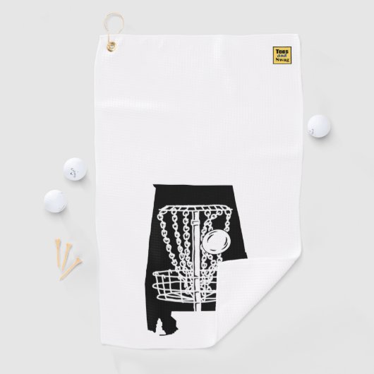 Schijf golf Alabama - handdoek voor je discgolf ta (Insitu)