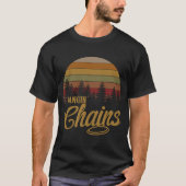Schijf golf Bangin' Chains Disc Golf Course T-shirt (Voorkant)
