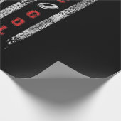 Schijf Golf Basket Flag Design Golfers VS vlag Cadeaupapier (Hoek)