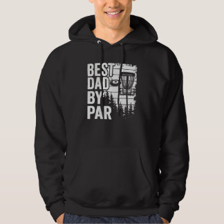 Schijf Golf Basket Retro Papa  beste vader op P Hoodie