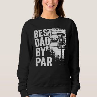 Schijf Golf Basket Retro Papa  beste vader op P Trui