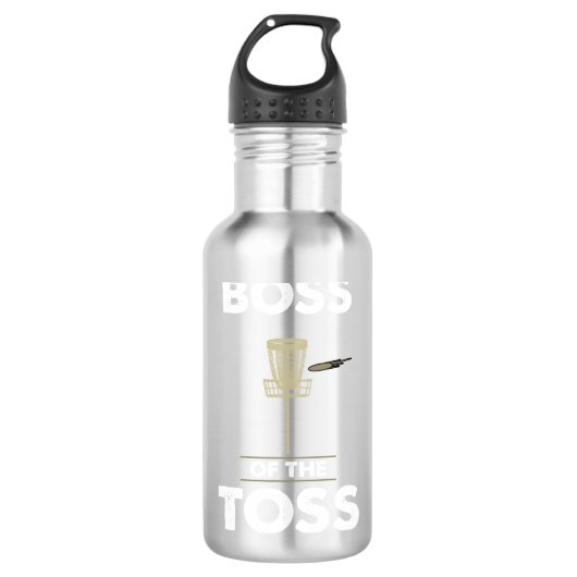 Schijf Golf - Boss of the Toss Waterfles (Voorkant)