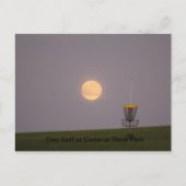 Schijf Golf Briefkaart (Voorkant)