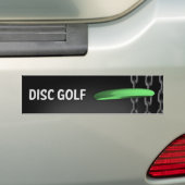 Schijf Golf Bumpersticker (Op auto)