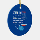 Schijf Golf Cadeaus Keramisch Ornament (Rechts)
