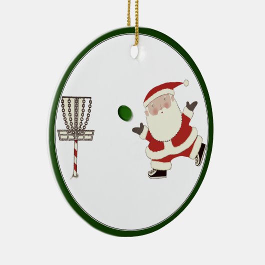 Schijf Golf Collectible Keramisch Ornament (Rechts)