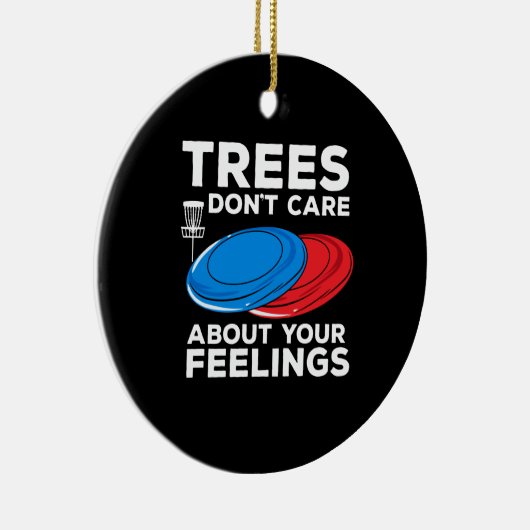 Schijf Golf Disc Golf Frisbee Keramisch Ornament (Rechts)