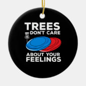 Schijf Golf Disc Golf Frisbee Keramisch Ornament (Voorkant)