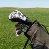 Schijf Golf Eat Sleep Herhalen Golfheadcover (Insitu)