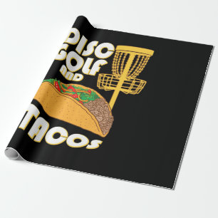 Schijf Golf en Tacos Cadeaupapier