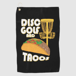 Schijf Golf en Tacos Golfhanddoek