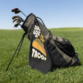 Schijf Golf en Tacos Golfhanddoek (Groen)