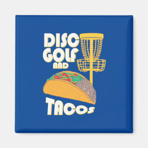 Schijf Golf en Tacos Magneet