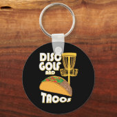 Schijf Golf en Tacos Sleutelhanger (Voorkant)