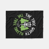 Schijf Golf Fleece Deken (Voorkant (Horizontaal))