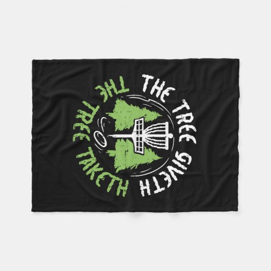 Schijf Golf Fleece Deken (Voorkant (Horizontaal))