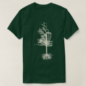 Schijf Golf Frisbee Basket Tree Funny T-shirt (Design voorkant)