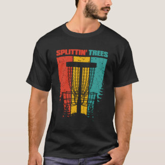 Schijf Golf Frisbee Golf Vliegende Schijf Doel Bas T-shirt