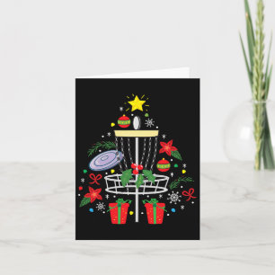 Schijf Golf Frisbee-kerstsierboom Funny Gi Kaart