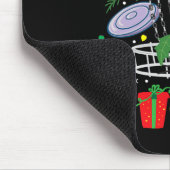 Schijf Golf Frisbee-kerstsierboom Funny Gi Muismat (Hoek)