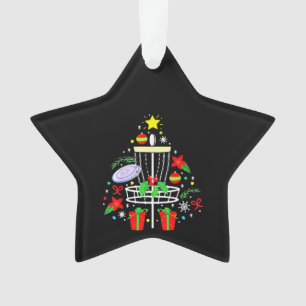 Schijf Golf Frisbee-kerstsierboom Funny Ornament