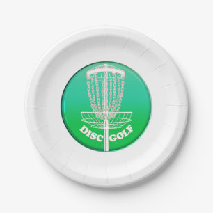 Schijf Golf Frisbee Net Papieren Bordje