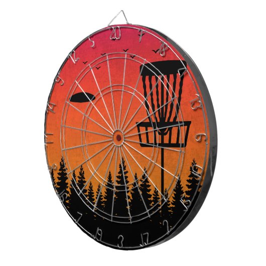  schijf Golf Frisbee Player Retro Dartbord (Voorkant Rechts)