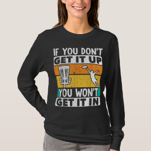 Schijf Golf Funny Disk Jokey Frisbee Golf Funny Di T-shirt