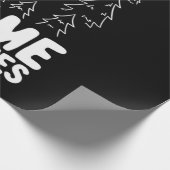 Schijf Golf geeft altijd de schuld aan de bomen Cadeaupapier (Hoek)