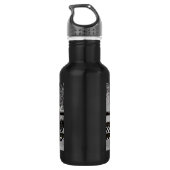 Schijf Golf Goal Post in sneeuw Waterfles (Achterkant)