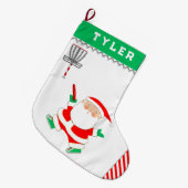 Schijf Golf Grote Kerstsok (Voorkant (Hangend))
