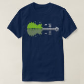 Schijf Golf Guitarist Player Lover 2 T-shirt (Design voorkant)