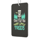 Schijf Golf hakt de gelukkige kleine bomen Luchtverfrisser (Links)