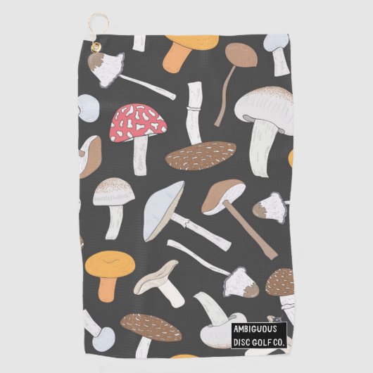 Schijf-Golf-handdoek met clip Golfhanddoek (Voorkant)