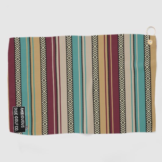 Schijf-Golf-handdoek met clip Golfhanddoek (Horizontaal)