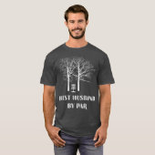 Schijf Golf Husband Best Husband by Par T-shirt (Voorkant volledig)